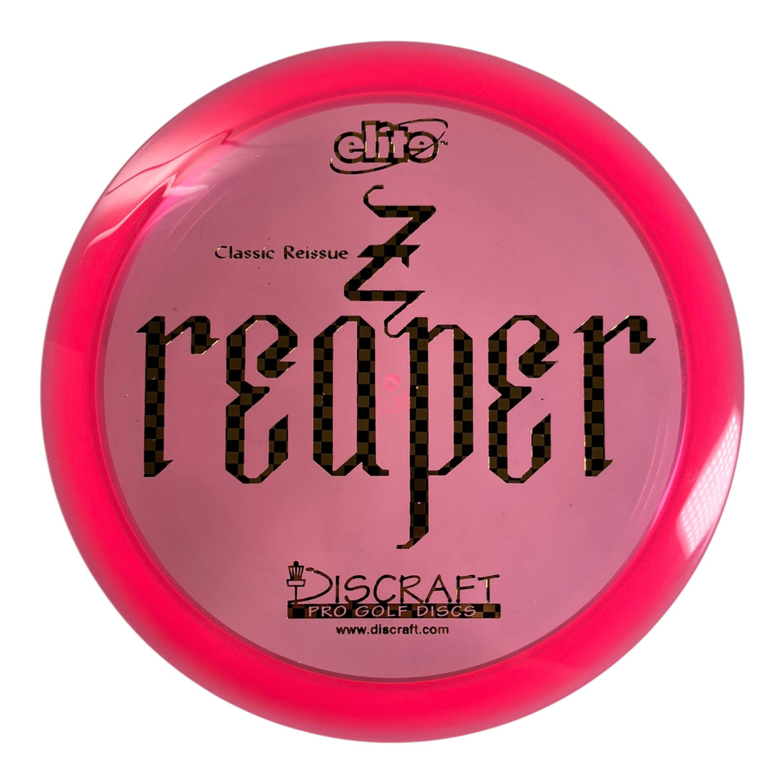 Discraft Reaper | Z Line | Pink/Checkers 173g (Classic Reissue) Disc Golf