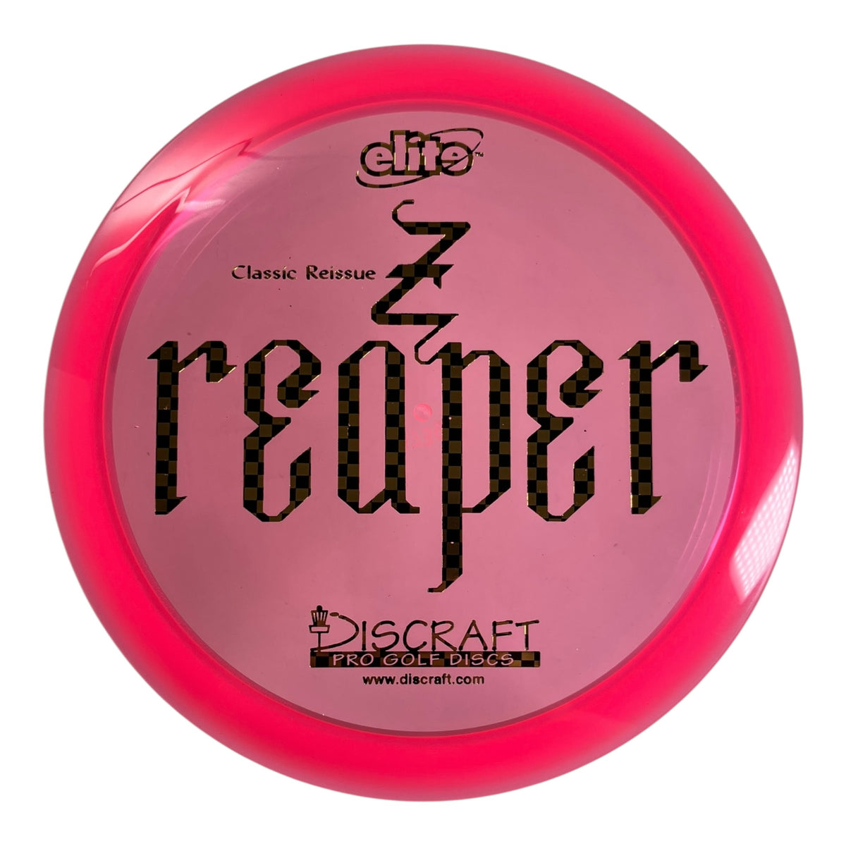 Discraft Reaper | Z Line | Pink/Checkers 173g (Classic Reissue) Disc Golf