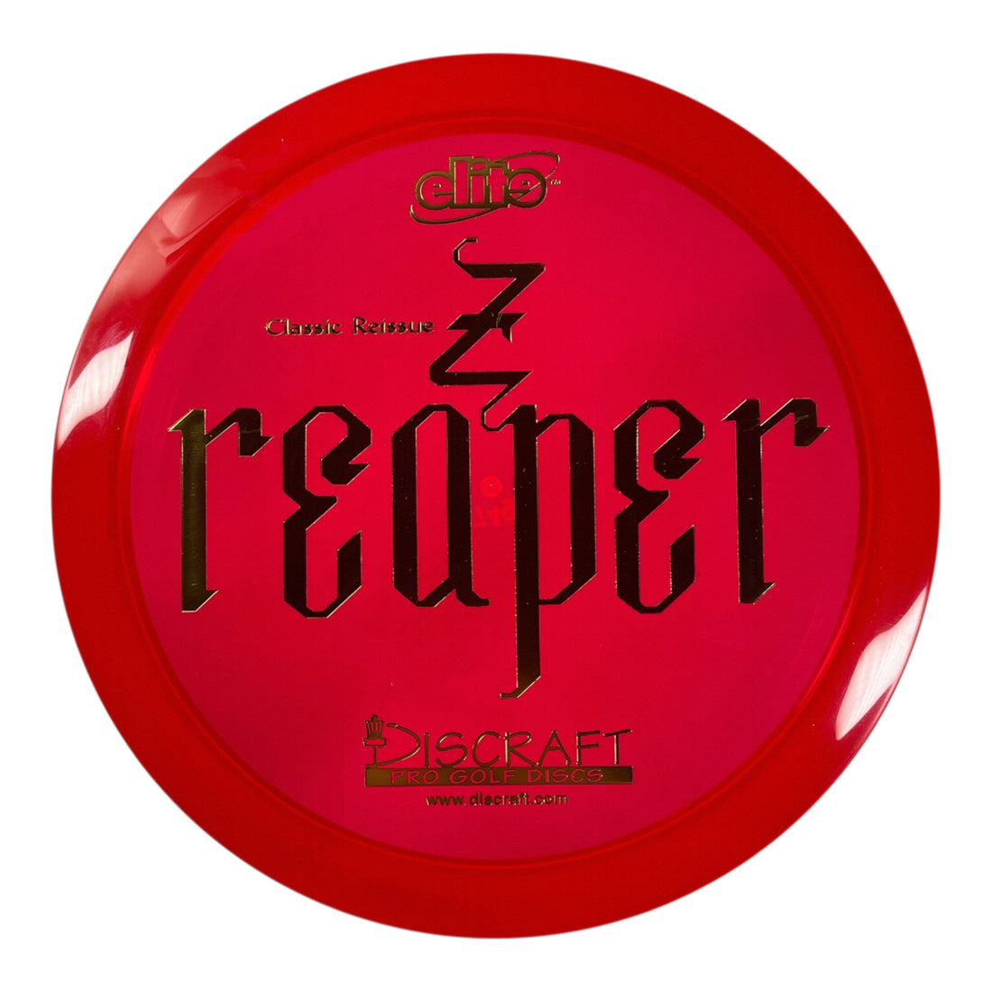 Discraft Reaper | Z Line | Red/Gold 174g (Classic Reissue) Disc Golf