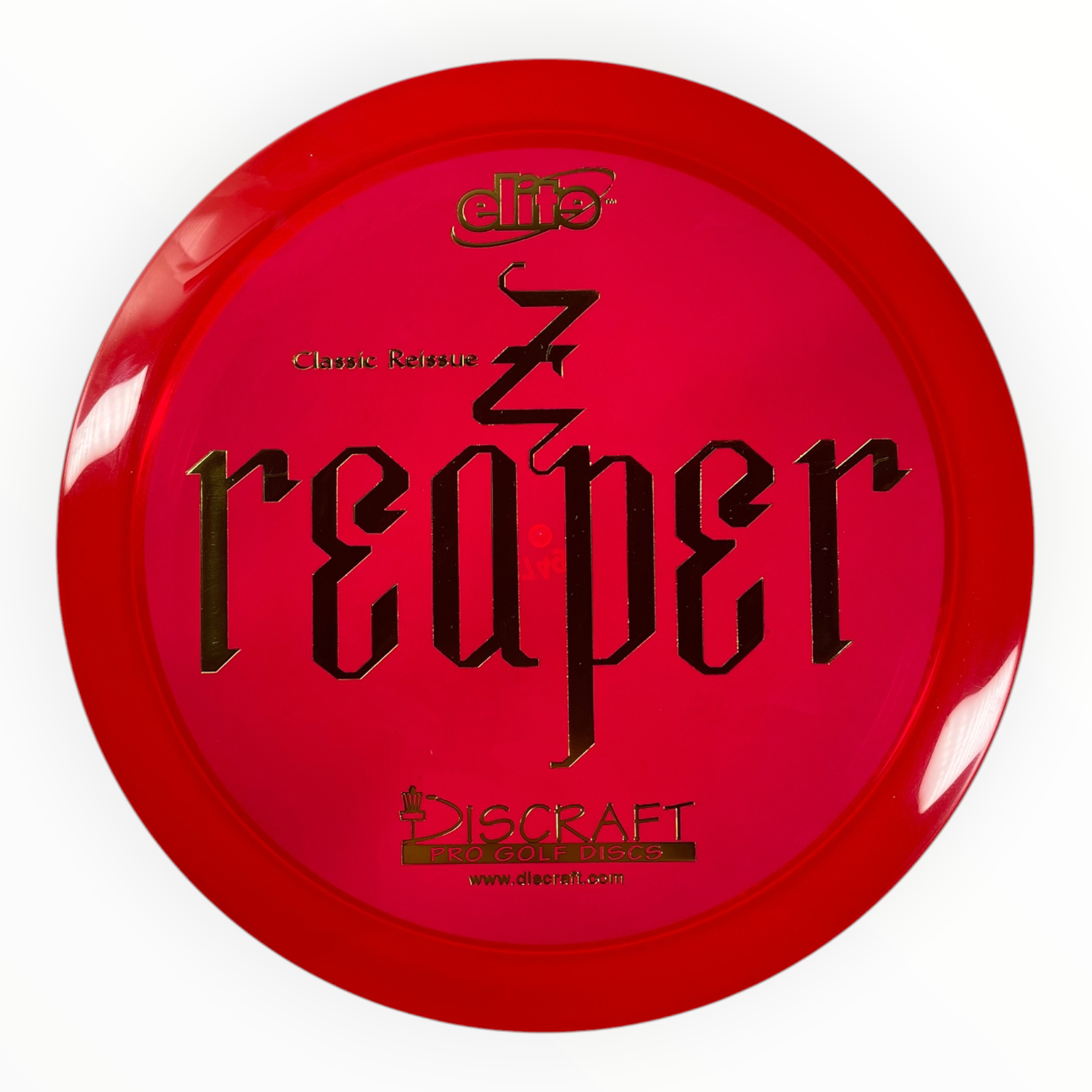 Discraft Reaper | Z Line | Red/Gold 174g (Classic Reissue) Disc Golf