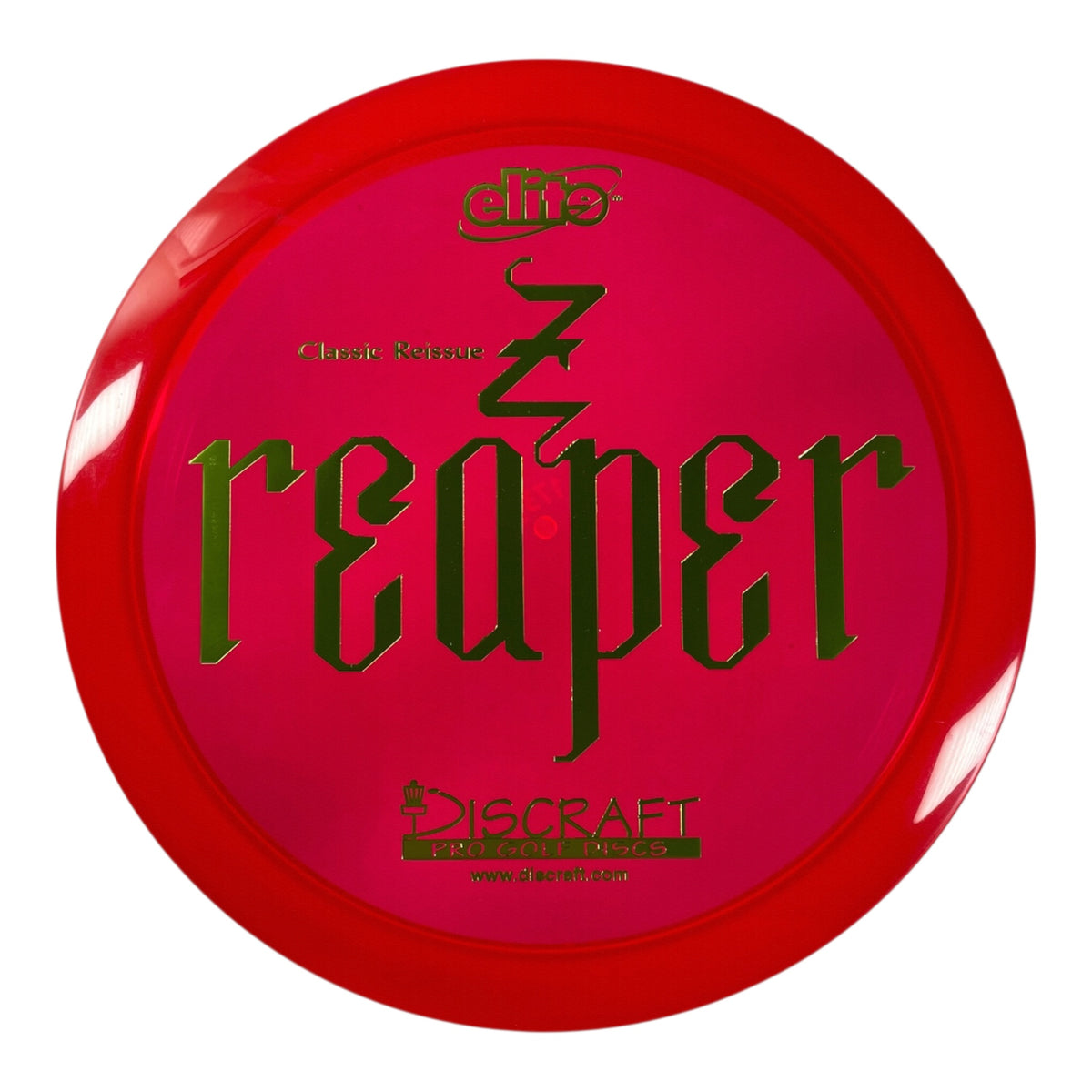 Discraft Reaper | Z Line | Red/Green 173g (Classic Reissue) Disc Golf