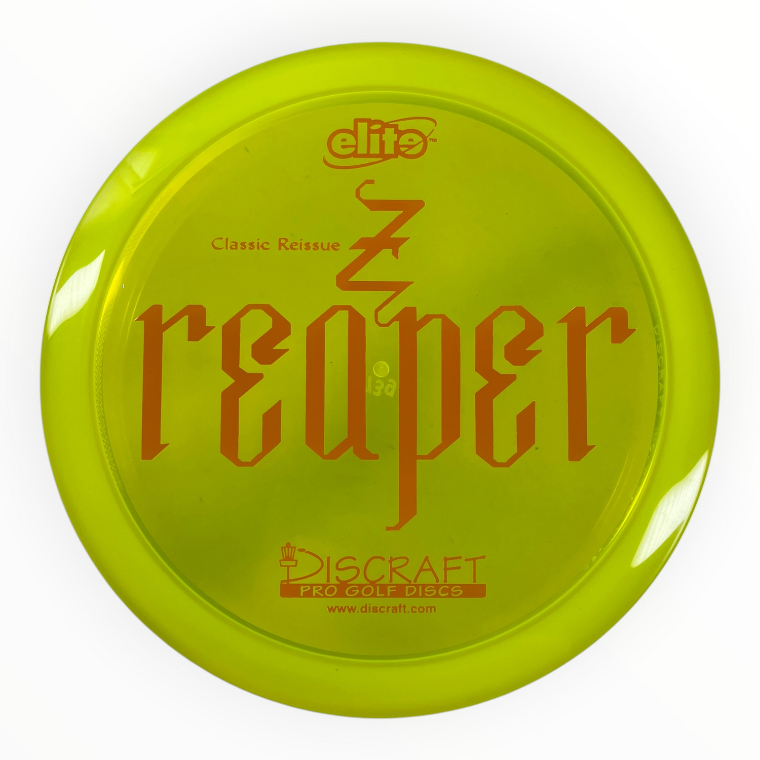 Discraft Reaper | Z Line | Yellow/Orange 173g (Classic Reissue) Disc Golf