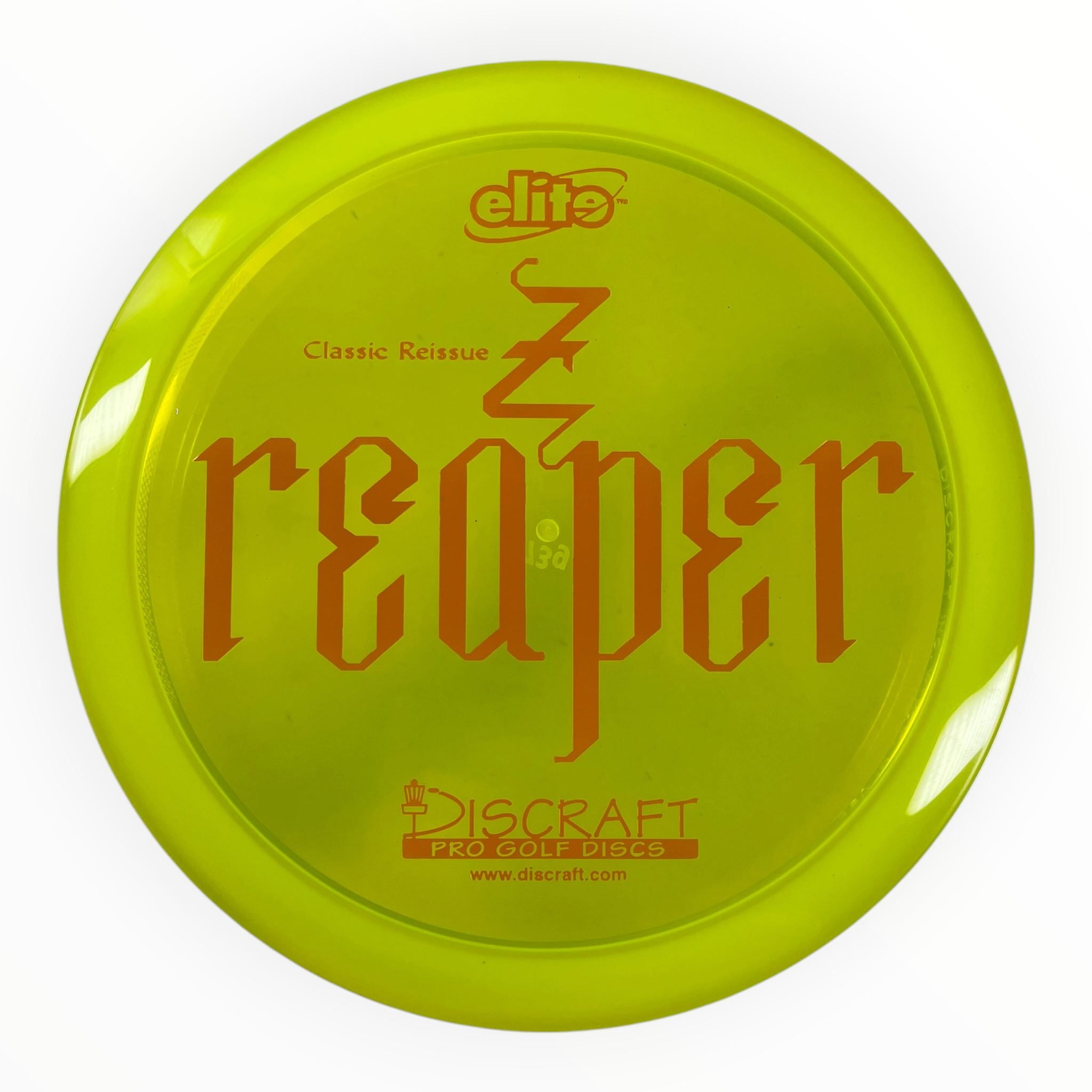 Discraft Reaper | Z Line | Yellow/Orange 173g (Classic Reissue) Disc Golf