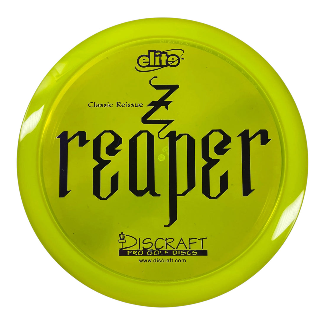 Discraft Reaper | Z Line | Yellow/Purple 172g (Classic Reissue) Disc Golf