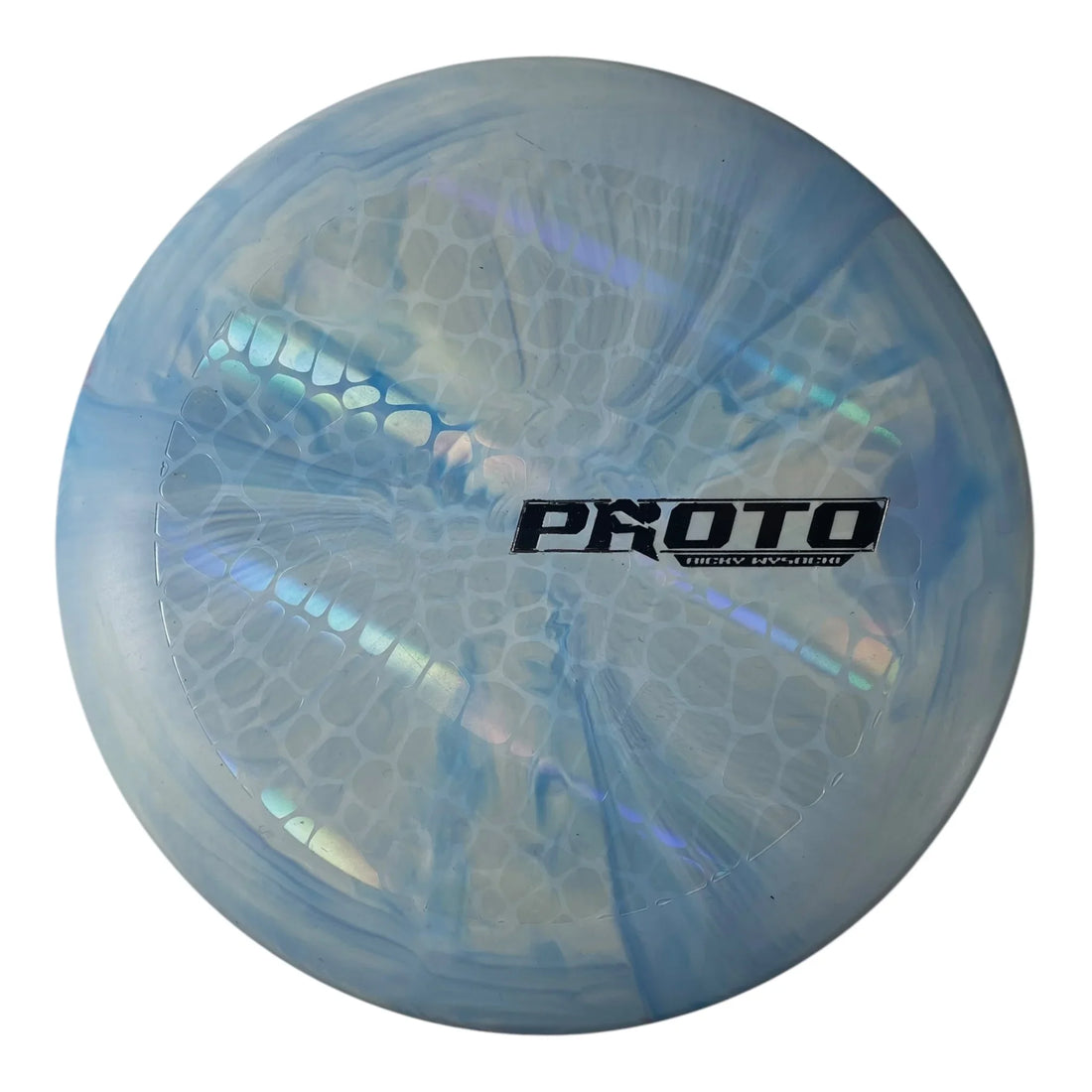 Discraft Ricky Wysocki Prototype Putter | Prototype Putter Blend | Blue/Silver 174g Disc Golf
