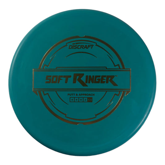 Discraft Ringer | Putter Line Soft | Blue/Gold 172g Disc Golf