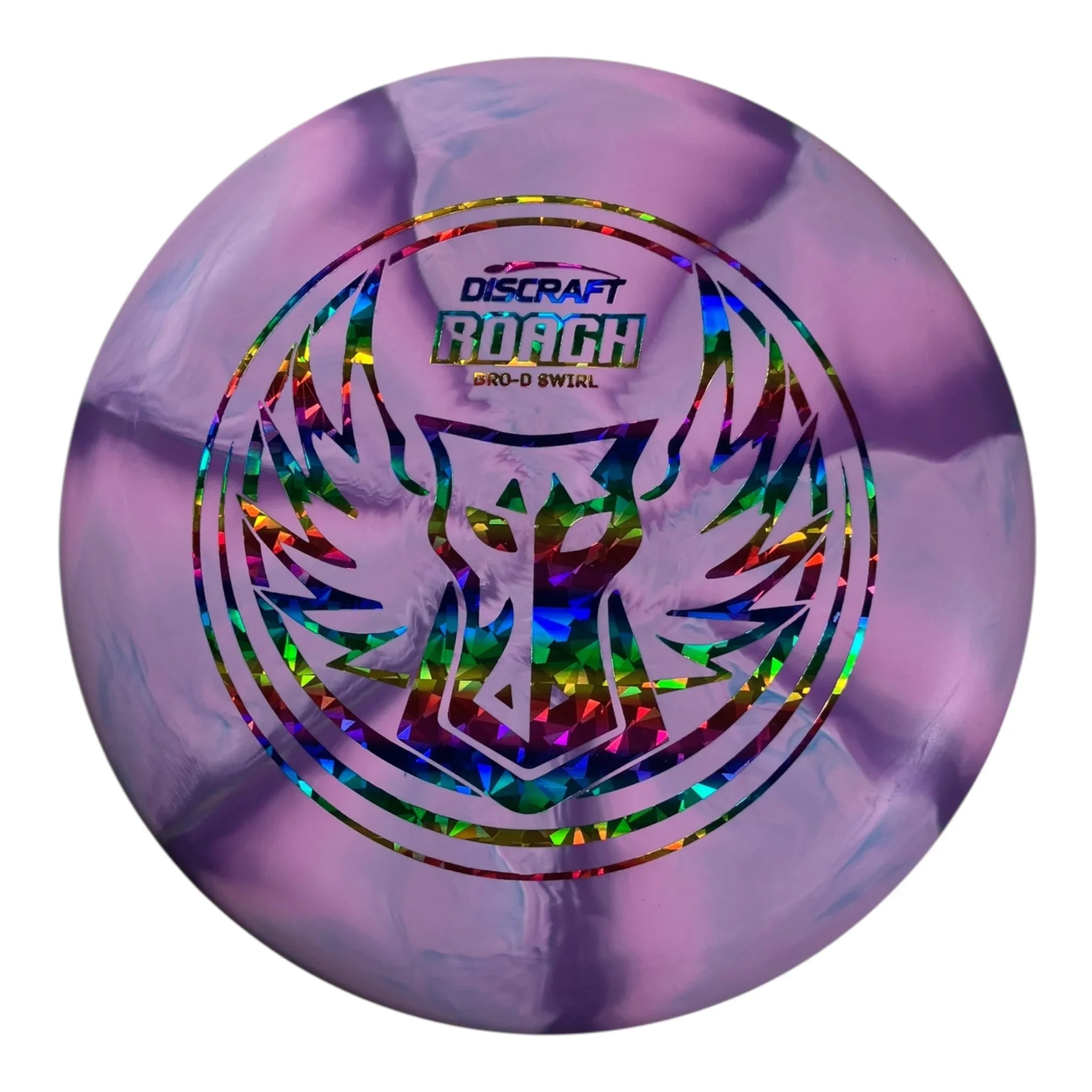 Discraft Roach | Bro D Swirl | Purple/Rainbow 174g Disc Golf