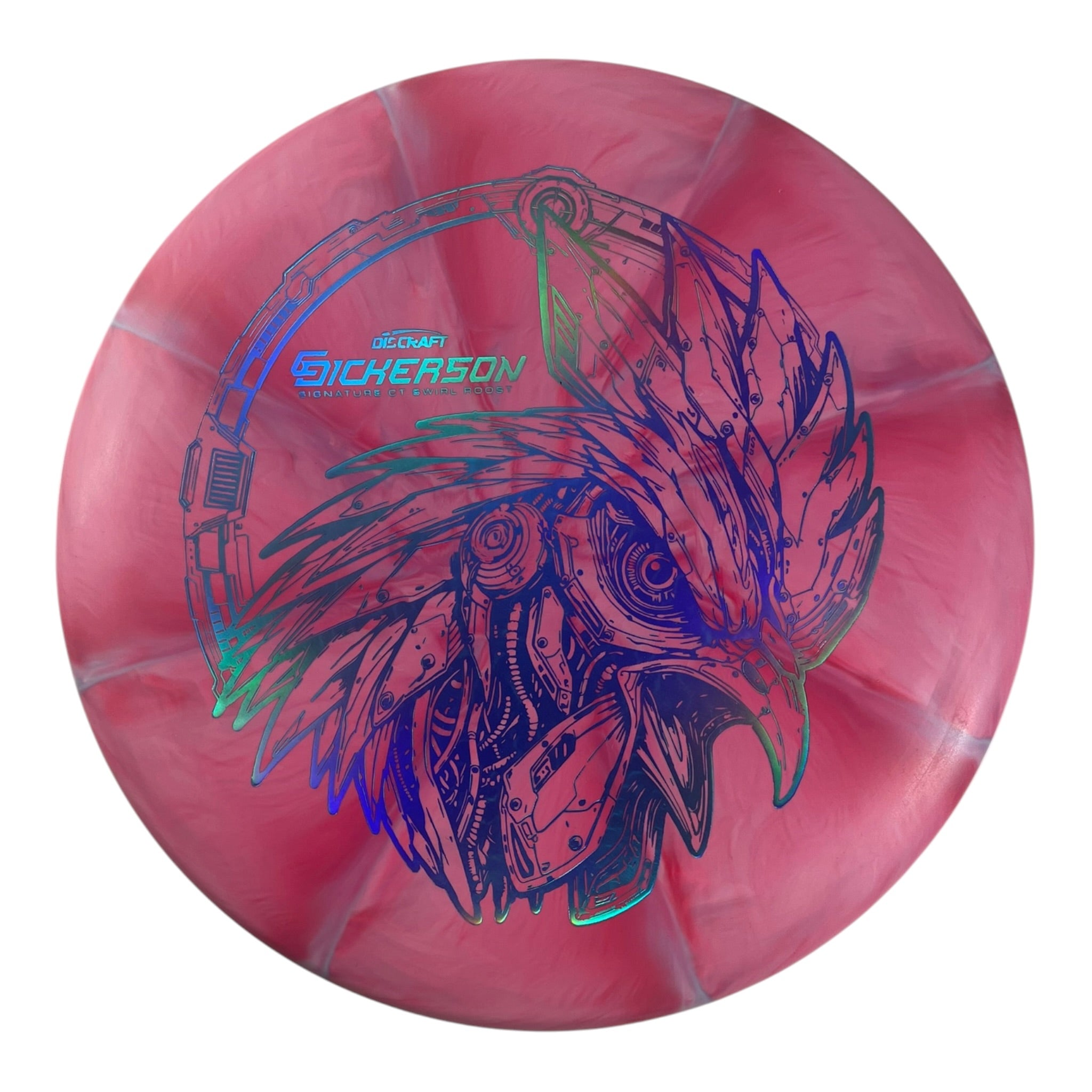 Discraft Roost | CT Swirl | Pink/Blue Holo 173g (Chris Dickerson) Disc Golf