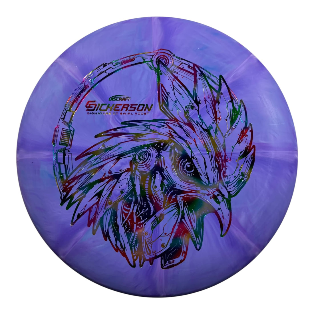 Discraft Roost | CT Swirl | Purple/JellyBean 173g (Chris Dickerson) Disc Golf