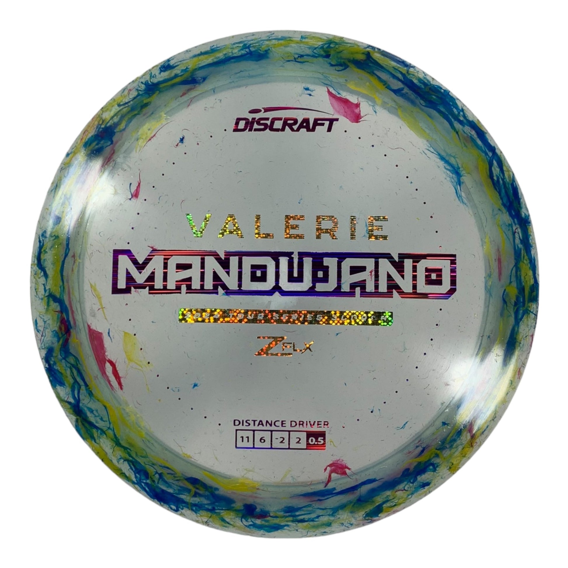 Discraft Scorch | Jawbreaker Z FLX | Blue/Purple 174g (Valerie Mandujano) Disc Golf