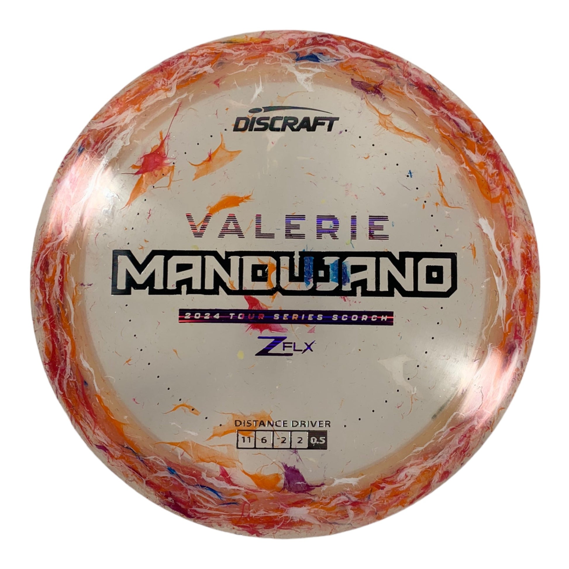 Discraft Scorch | Jawbreaker Z FLX | Orange/Oil Slick 172g (Valerie Mandujano) Disc Golf