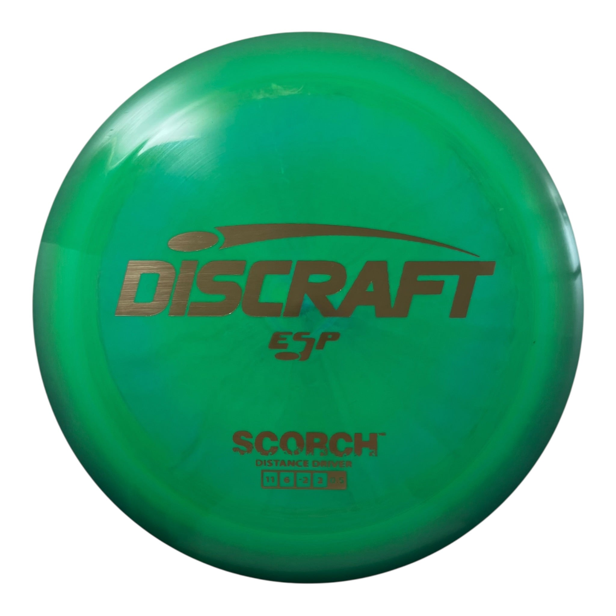 Discraft Scorch | ESP | Green/Gold 169g Disc Golf