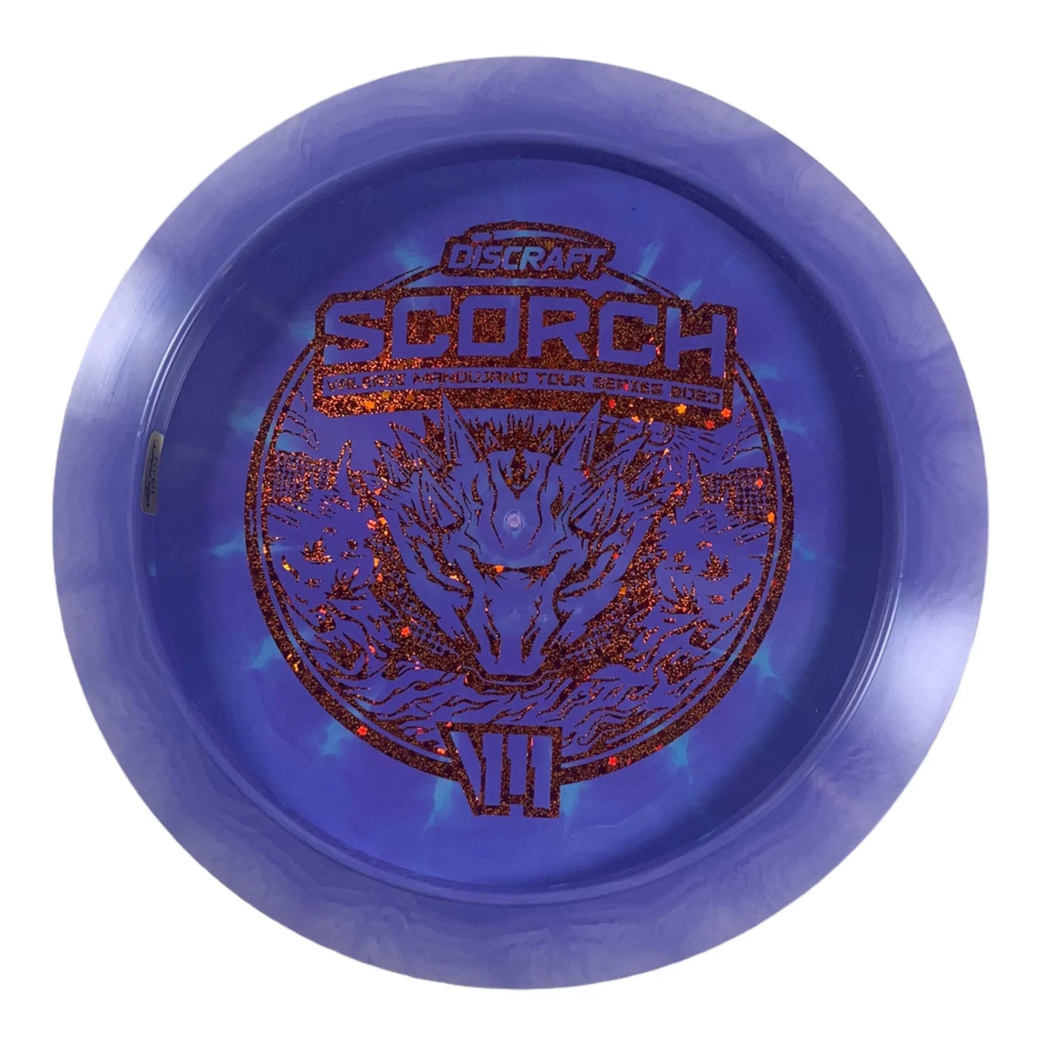 Discraft Scorch | ESP | Purple/Orange 174g (Valerie Mandujano) Disc Golf