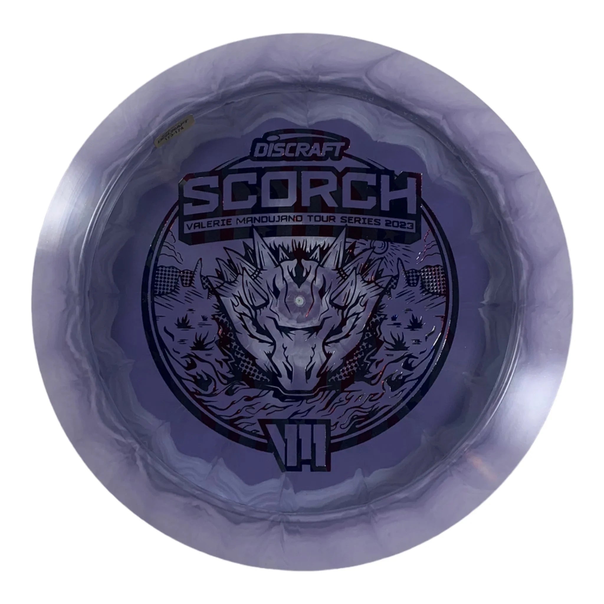 Discraft Scorch | ESP | Purple/USA 174g (Valerie Mandujano) Disc Golf
