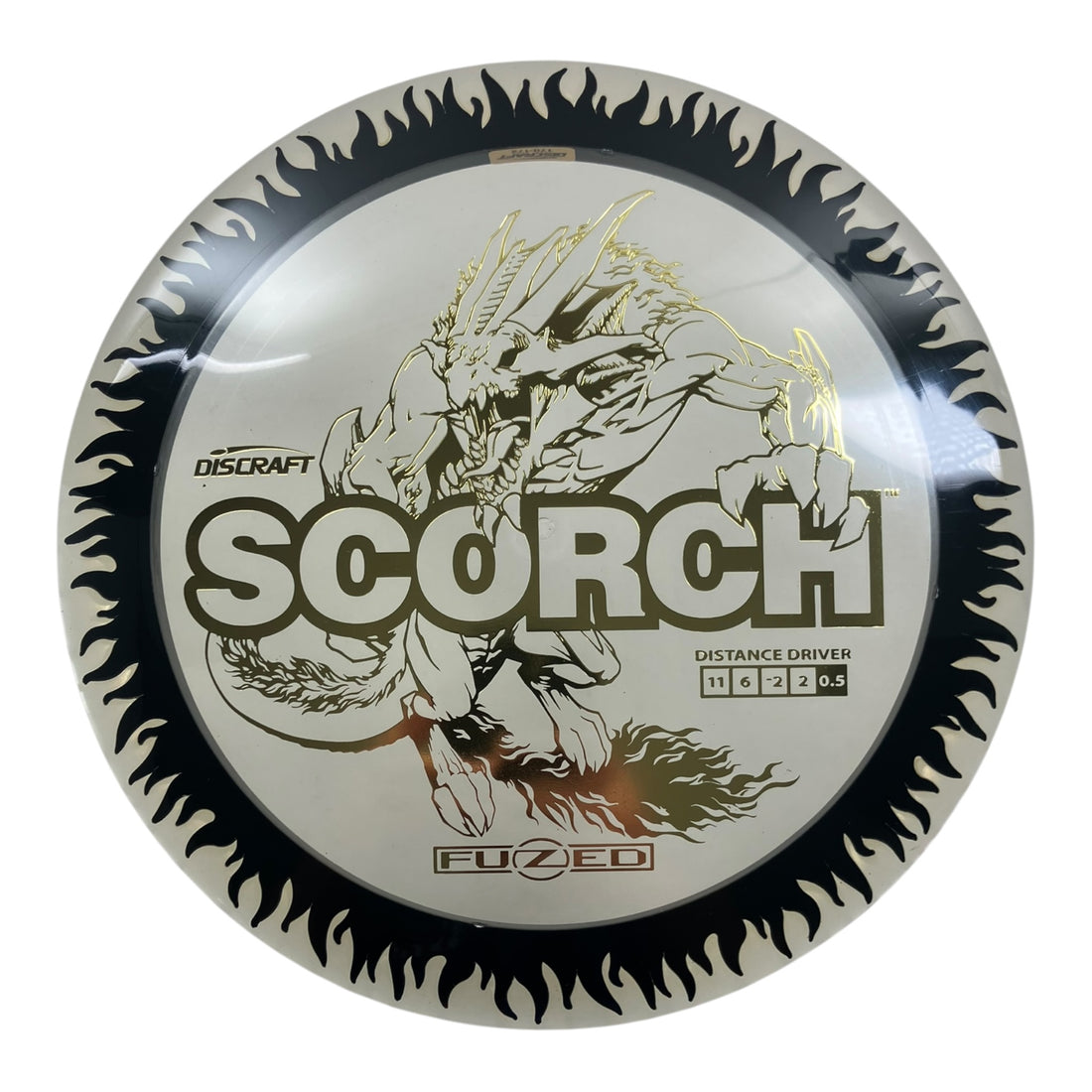 Discraft Scorch | FuZed Line | Black/Gold 170g Disc Golf