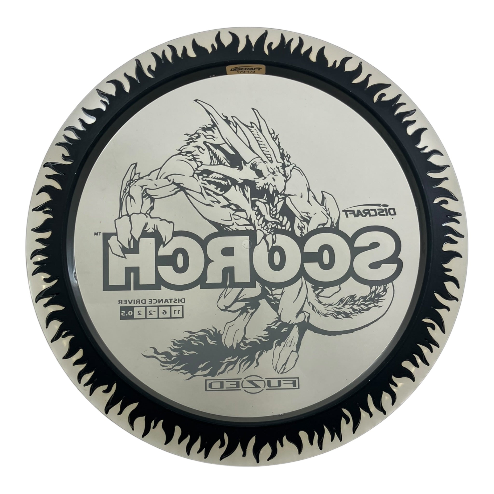Discraft Scorch | FuZed Line | Black/Gold 170g Disc Golf