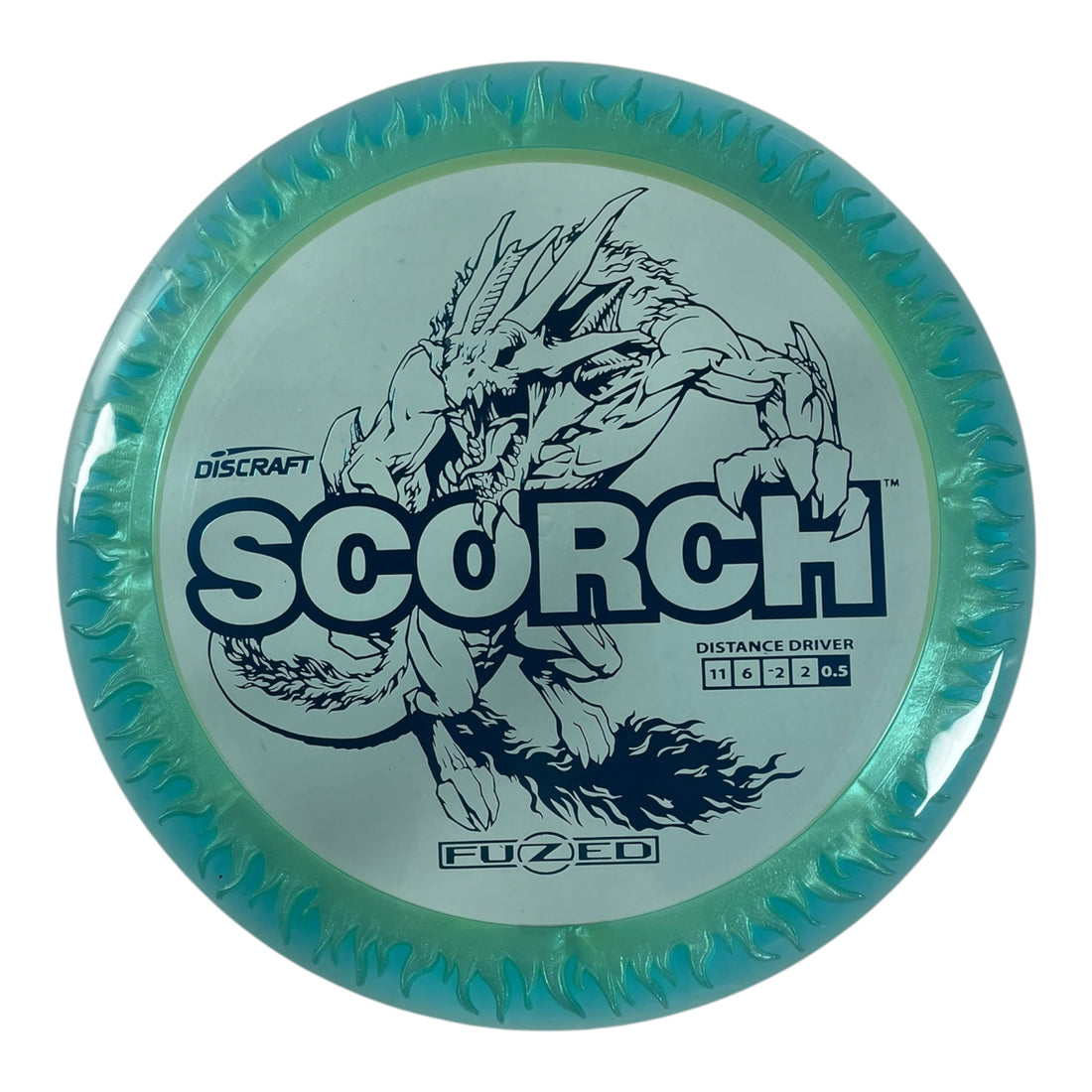 Discraft Scorch | FuZed Line | Blue/Blue 165g Disc Golf