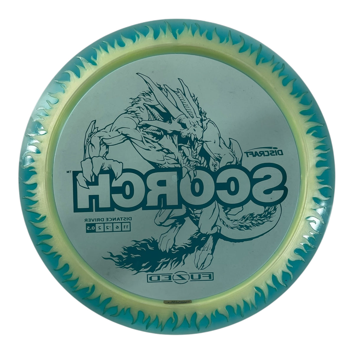 Discraft Scorch | FuZed Line | Blue/Blue 165g Disc Golf