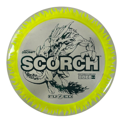 Discraft Scorch | FuZed Line | Clear/Green 168g Disc Golf