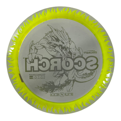 Discraft Scorch | FuZed Line | Clear/Green 168g Disc Golf