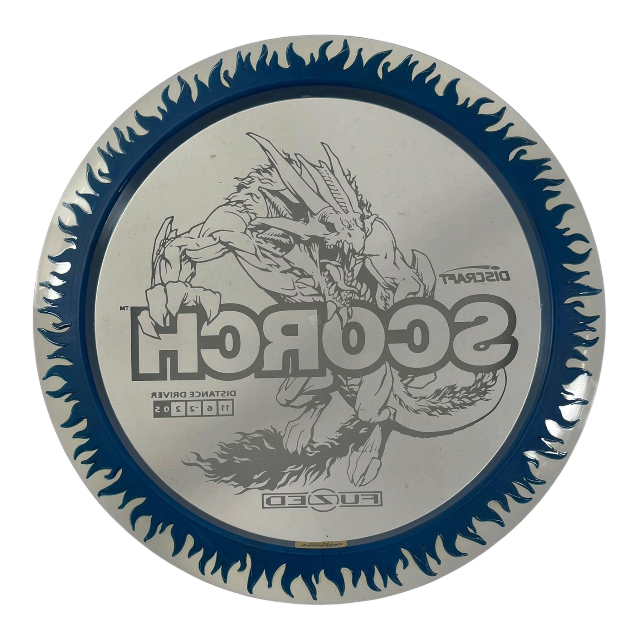 Discraft Scorch | FuZed Line | Clear/Purple 174g Disc Golf