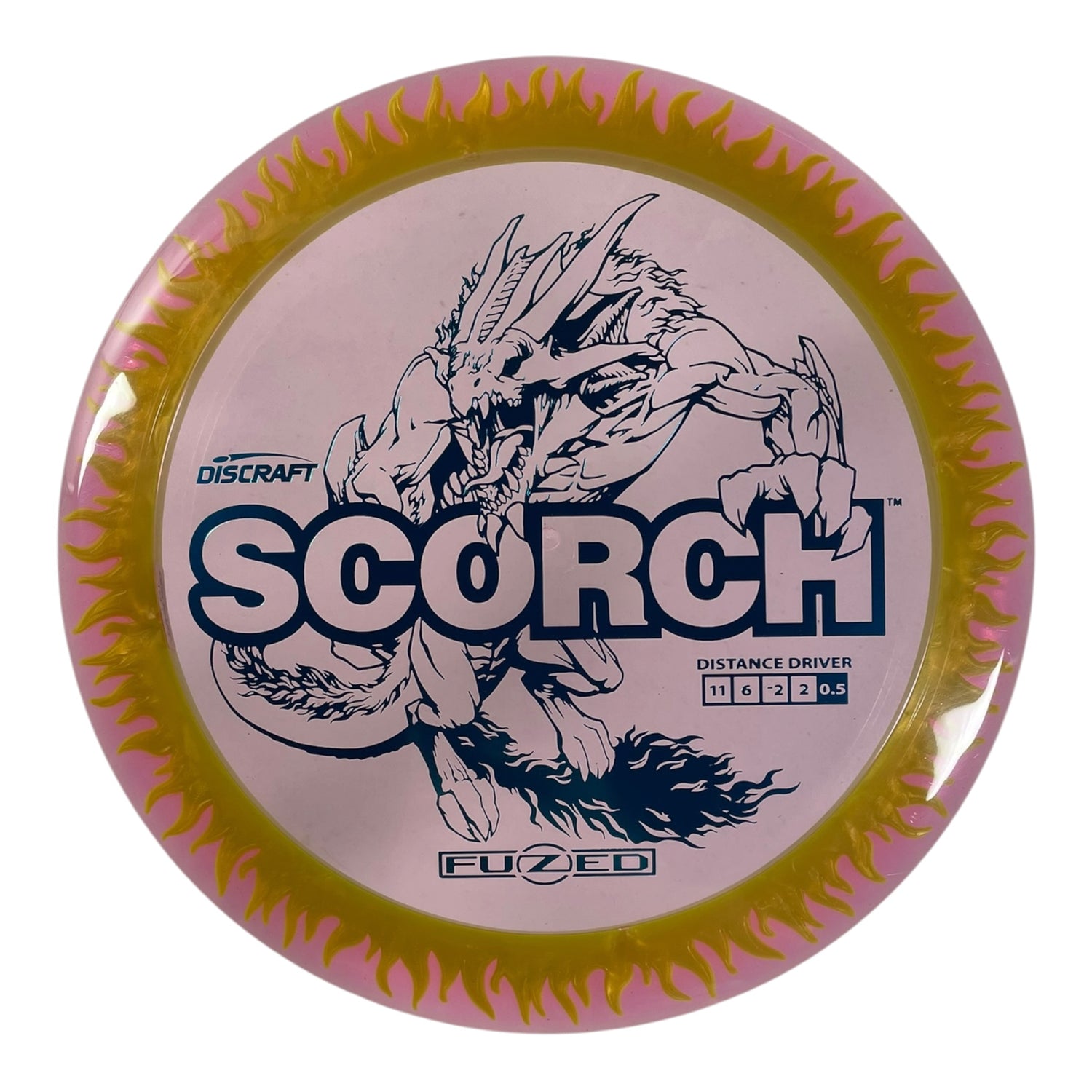 Discraft Scorch | FuZed Line | Light Pink/Blue 174g Disc Golf