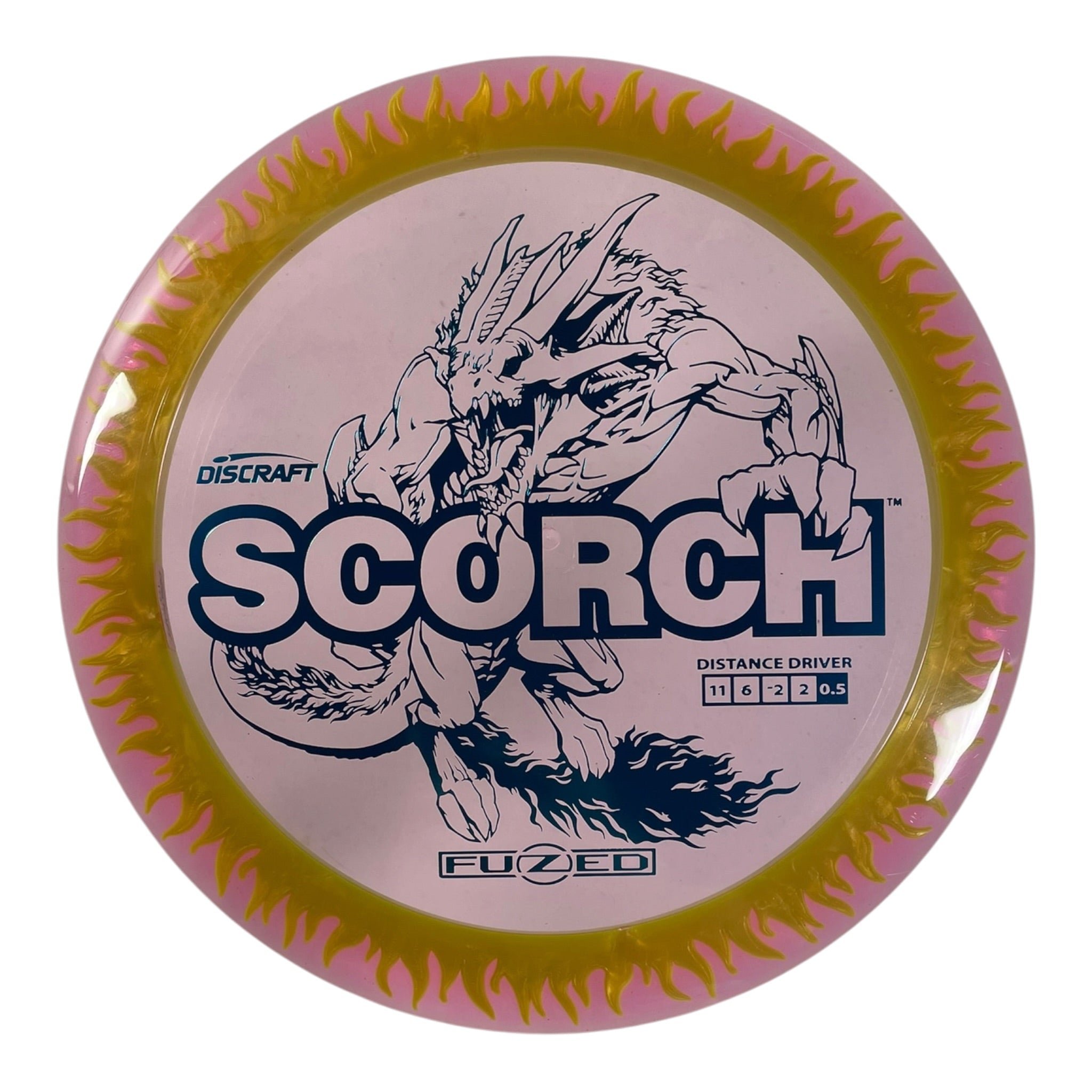 Discraft Scorch | FuZed Line | Light Pink/Blue 174g Disc Golf