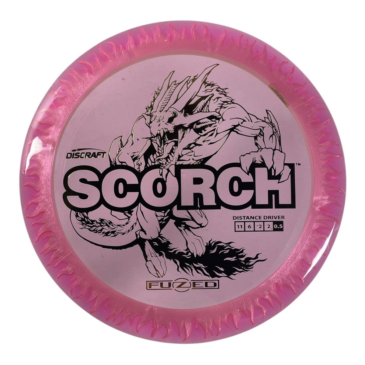 Discraft Scorch | FuZed Line | Pink/Gold 167g Disc Golf