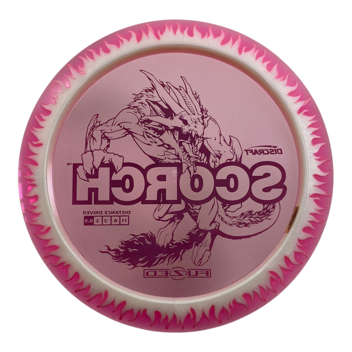 Discraft Scorch | FuZed Line | Pink/Gold 169g Disc Golf