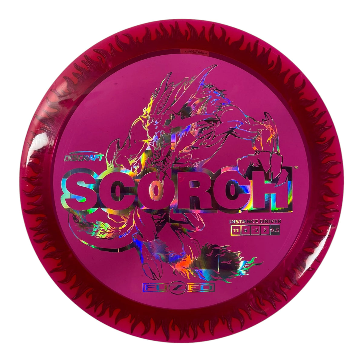 Discraft Scorch | FuZed Line | Pink/Holo 172g Disc Golf