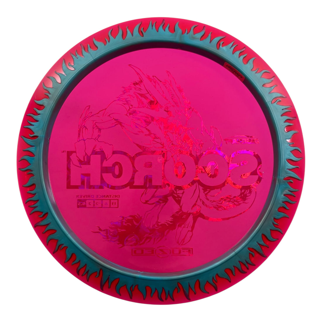 Discraft Scorch | FuZed Line | Pink/Money 173g Disc Golf