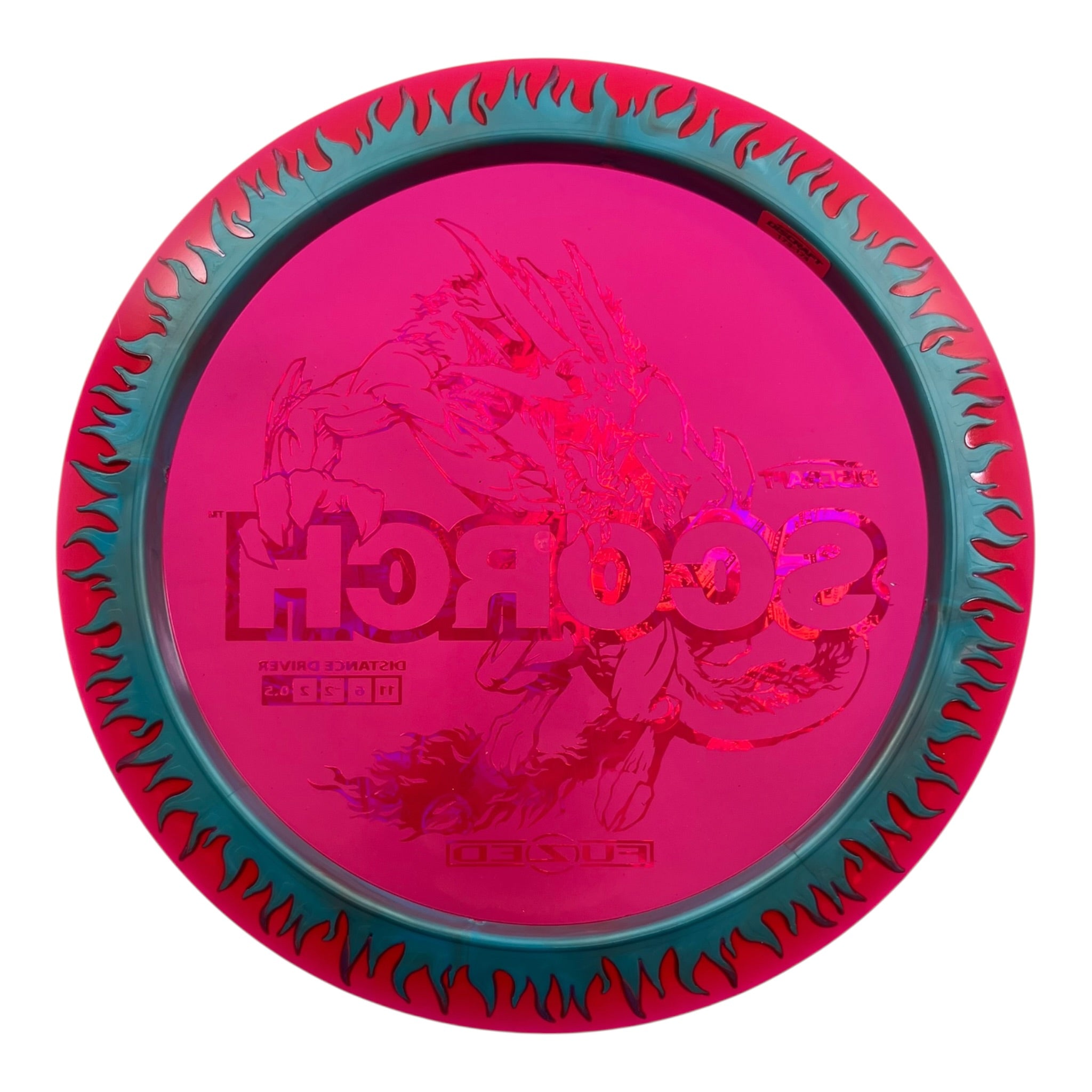 Discraft Scorch | FuZed Line | Pink/Money 173g Disc Golf