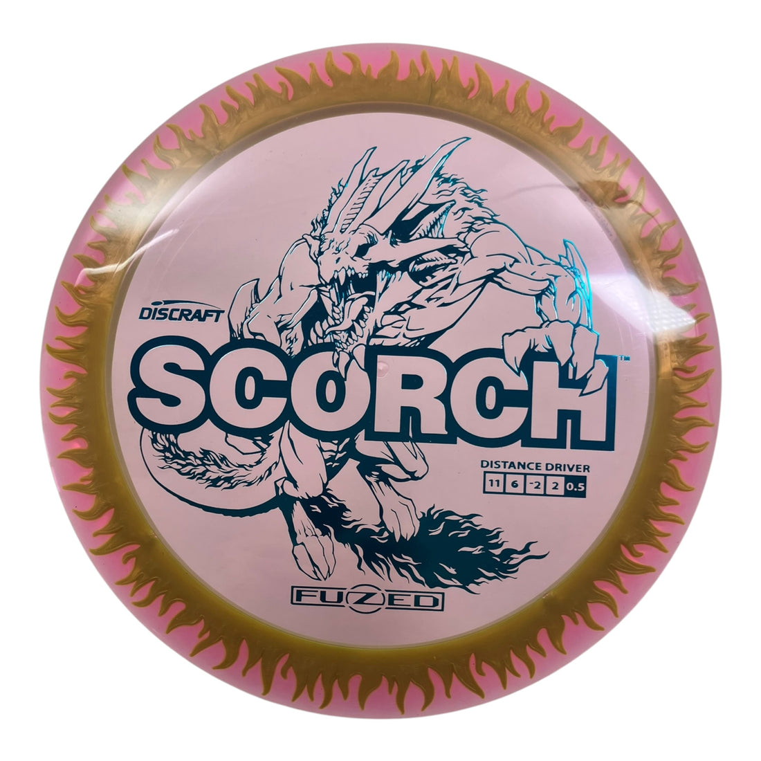 Discraft Scorch | FuZed Line | Pink/Yellow/Blue 173g Disc Golf
