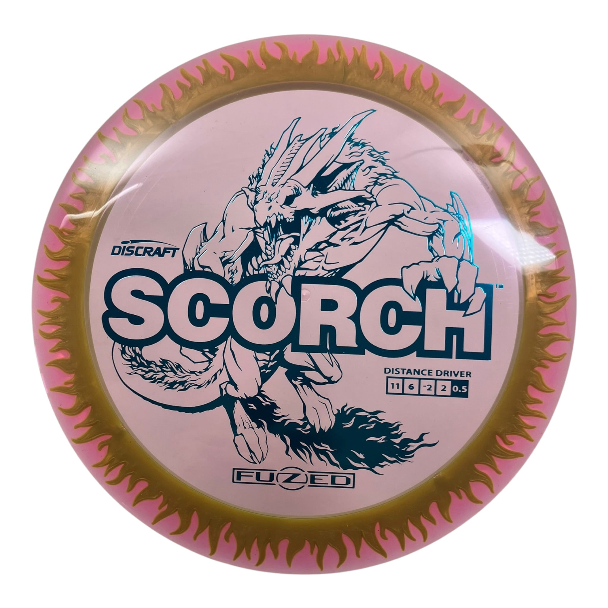 Discraft Scorch | FuZed Line | Pink/Yellow/Blue 173g Disc Golf