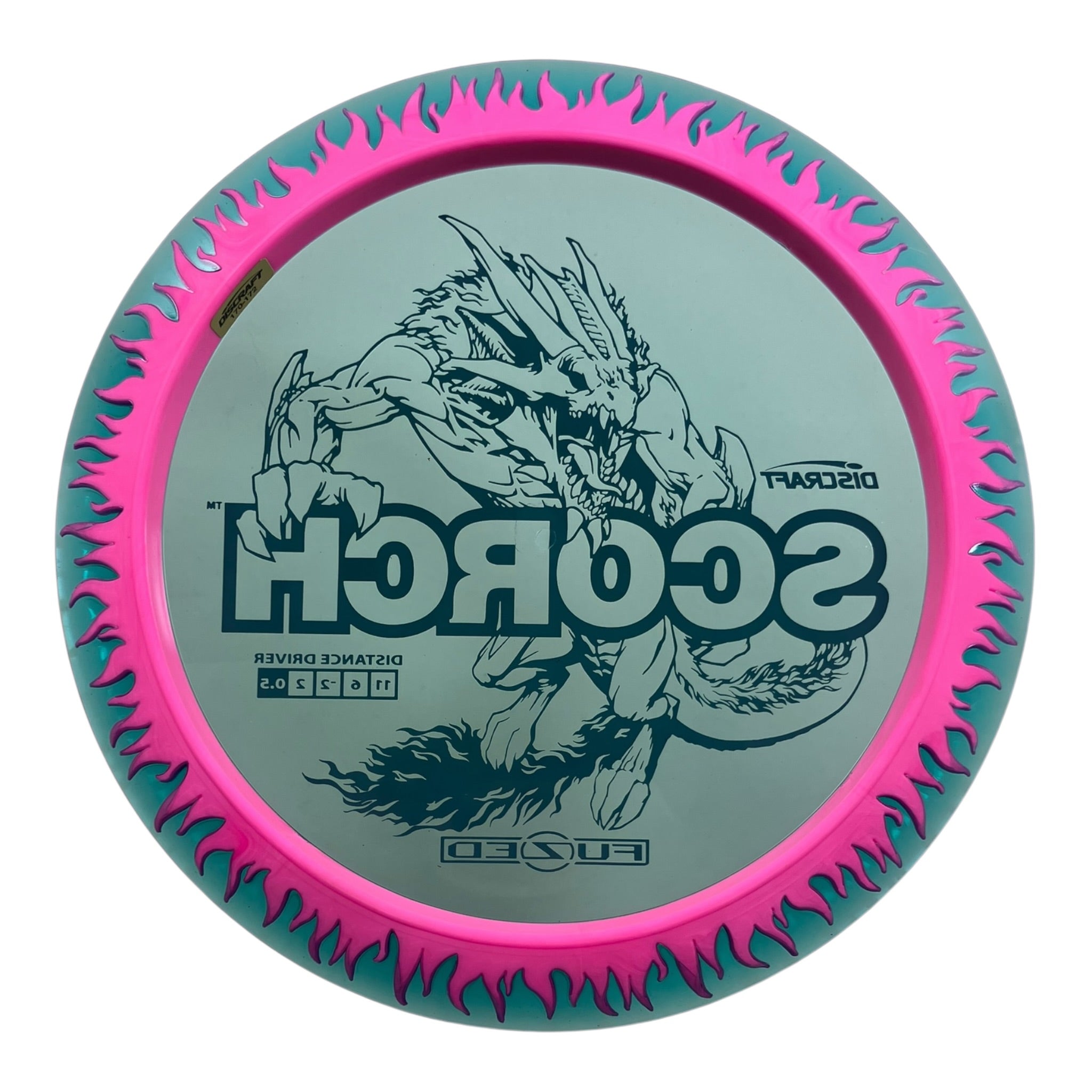 Discraft Scorch | FuZed Line | Purple/Pink/Gold 172g Disc Golf