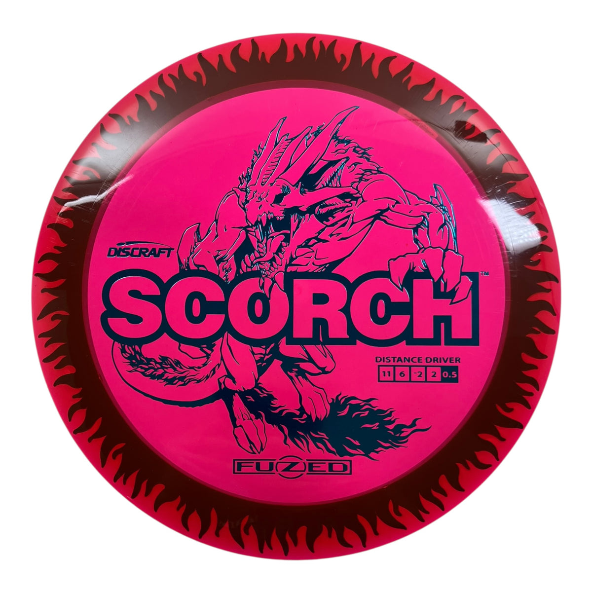 Discraft Scorch | FuZed Line | Red/Black/Blue 168g Disc Golf