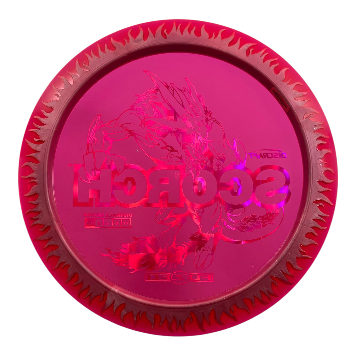 Discraft Scorch | FuZed Line | Red/Holo 172g Disc Golf