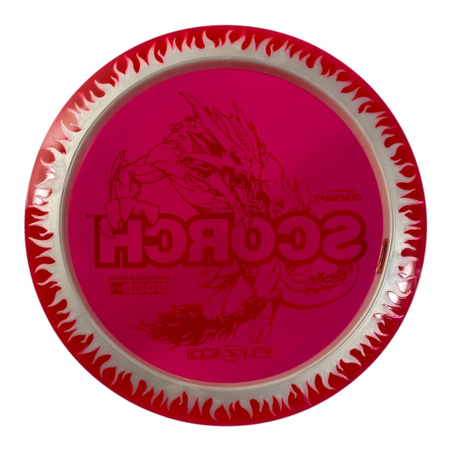Discraft Scorch | FuZed Line | Red/Purple 165g Disc Golf
