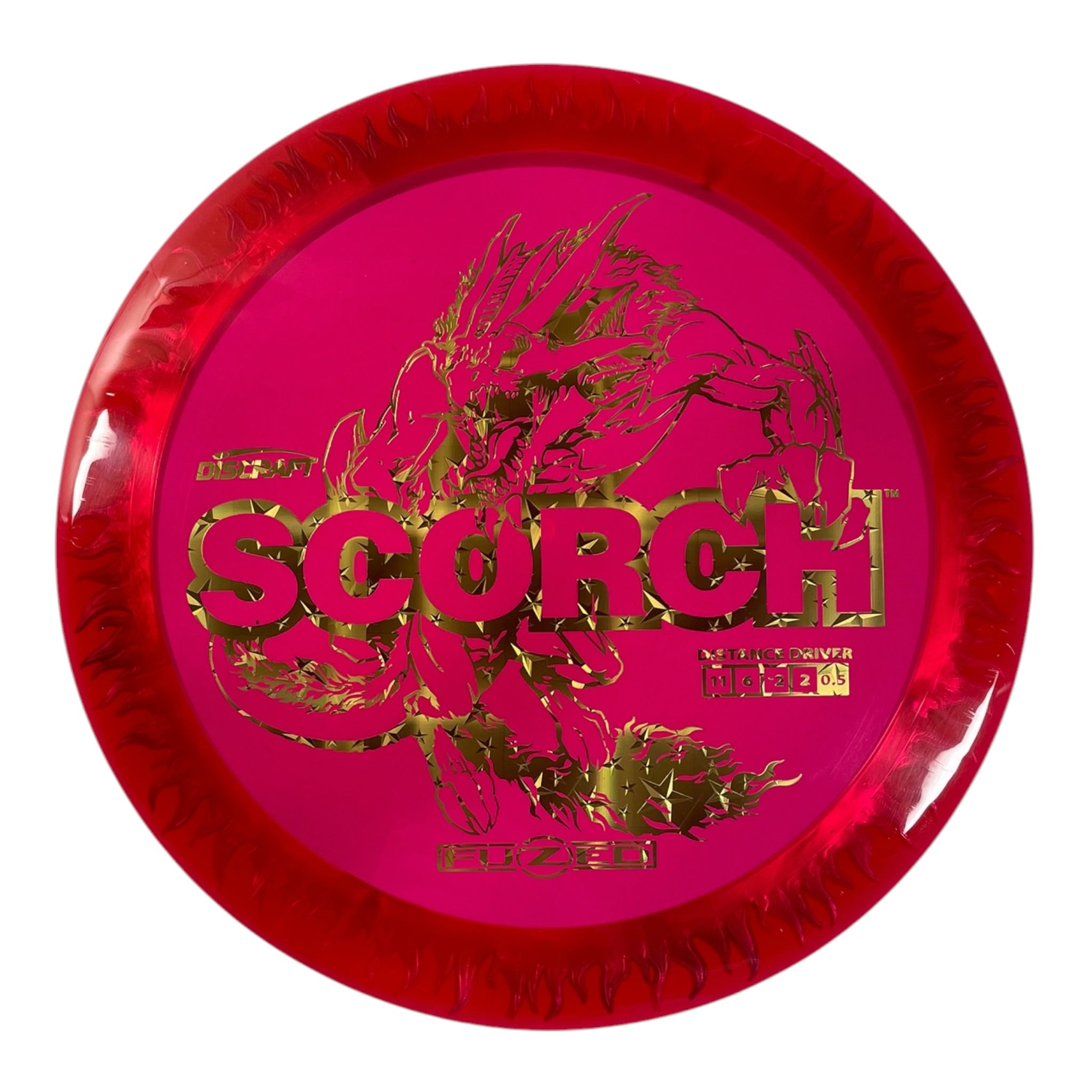 Discraft Scorch | FuZed Line | Red/Stars 165g Disc Golf