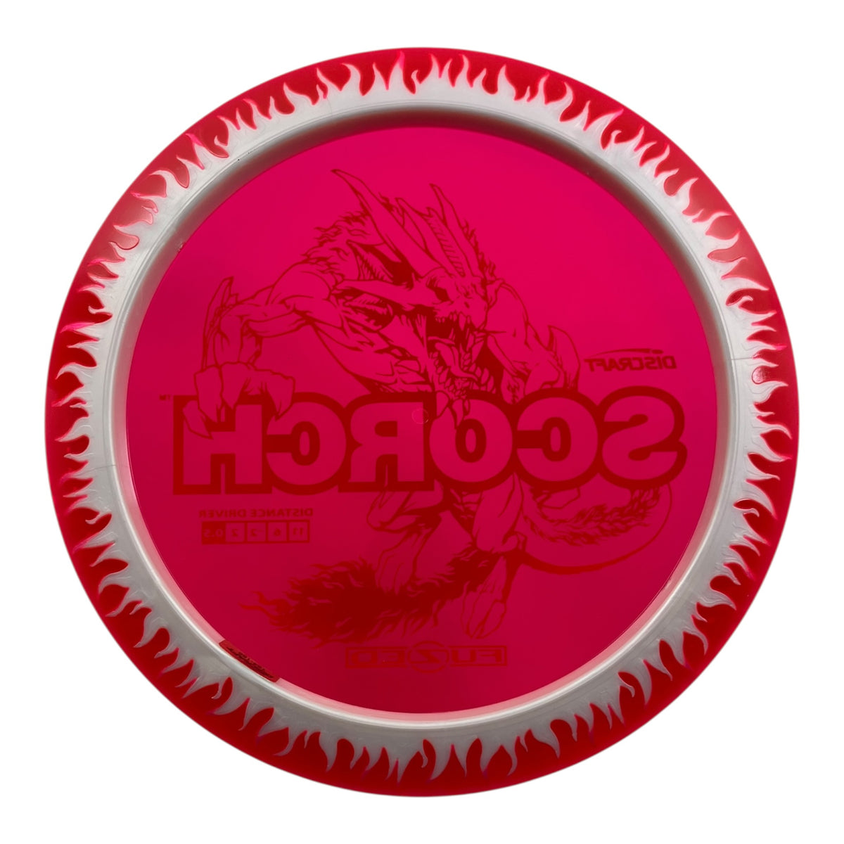 Discraft Scorch | FuZed Line | Red/White/Purple 166g Disc Golf