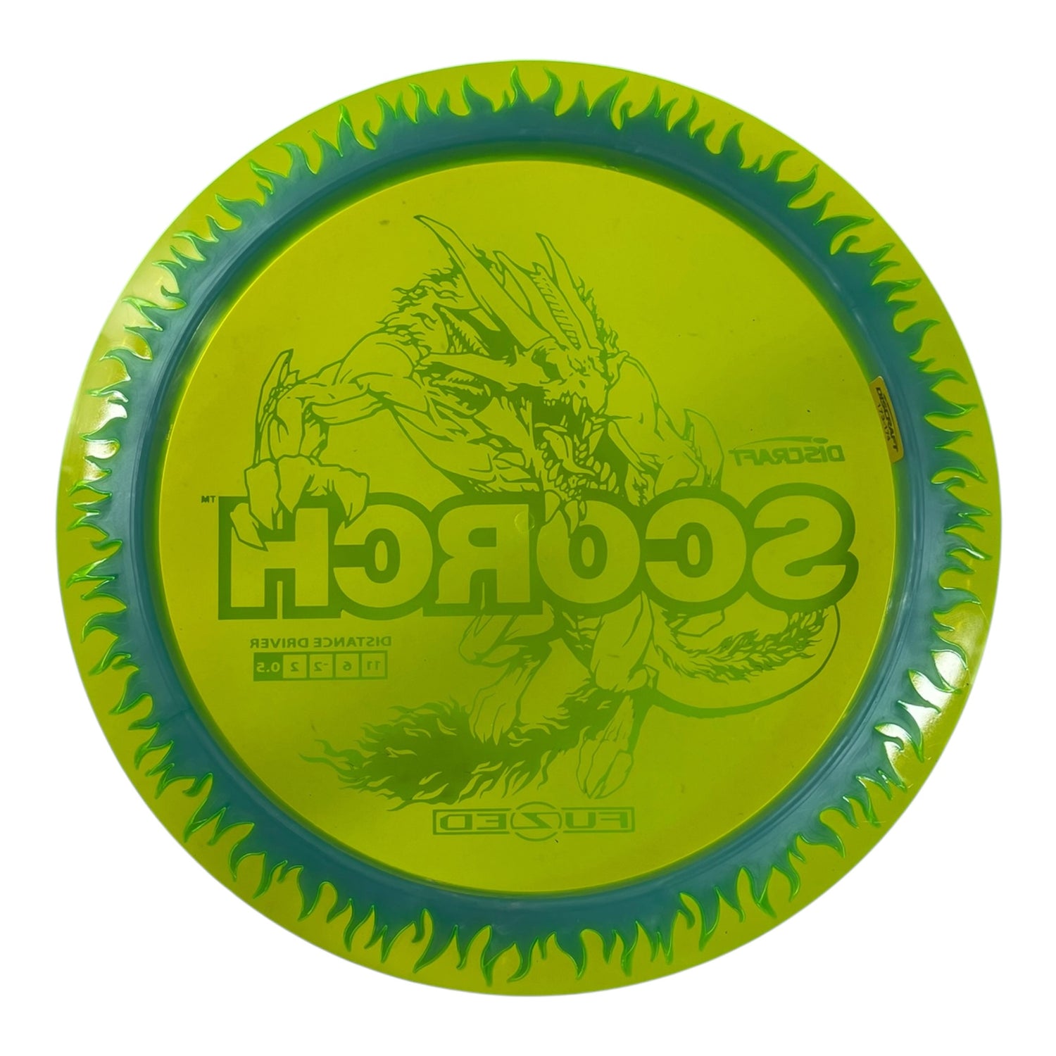 Discraft Scorch | FuZed Line | Yellow/Blue 174g Disc Golf