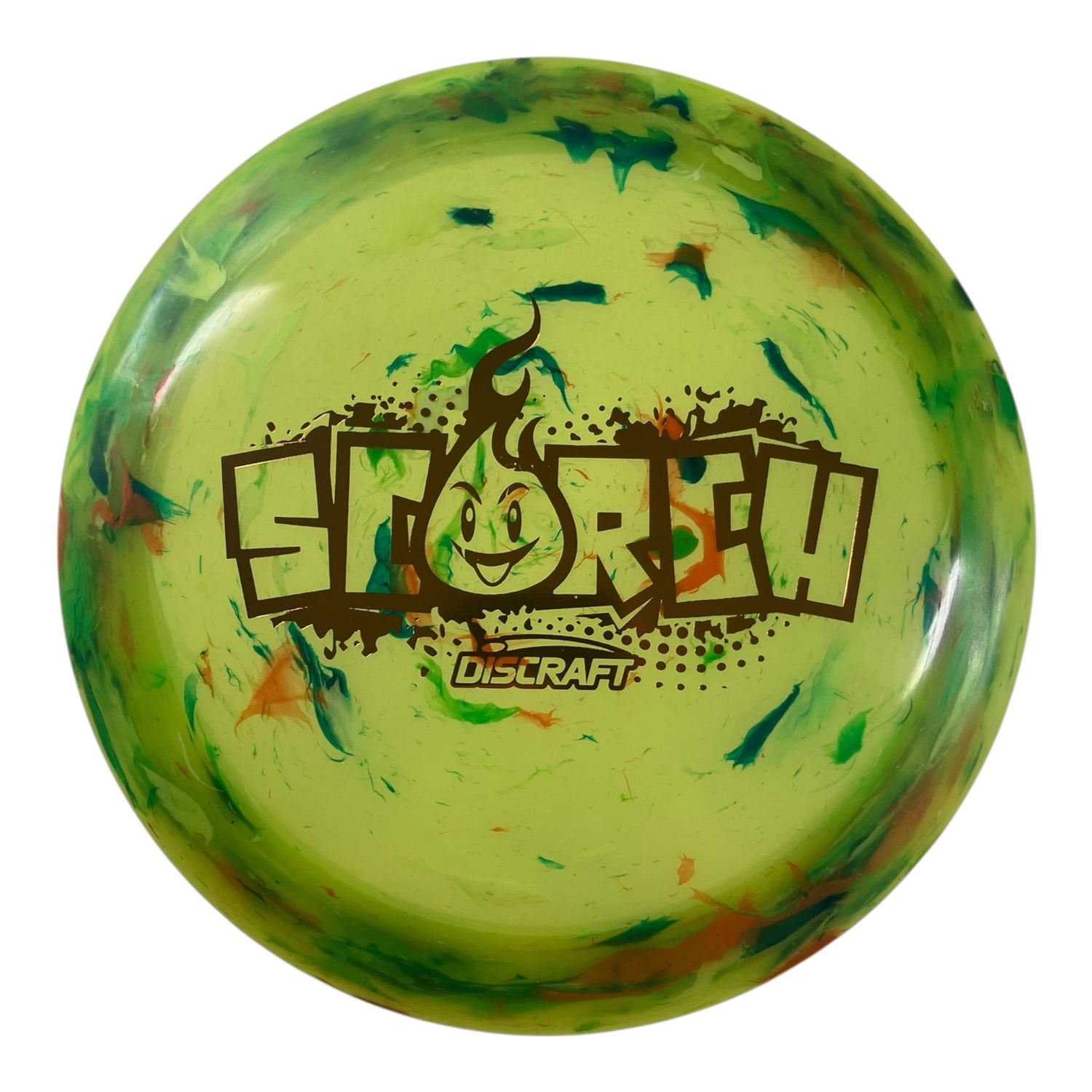 Discraft Scorch | Jawbreaker | Yellow/Bronze 118g (Lightweight) Disc Golf