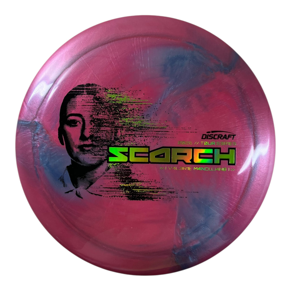 Discraft Scorch | Titanium Big Z | Pink/Green 173g (Valerie Mandujano 2026 Tour Series) Disc Golf