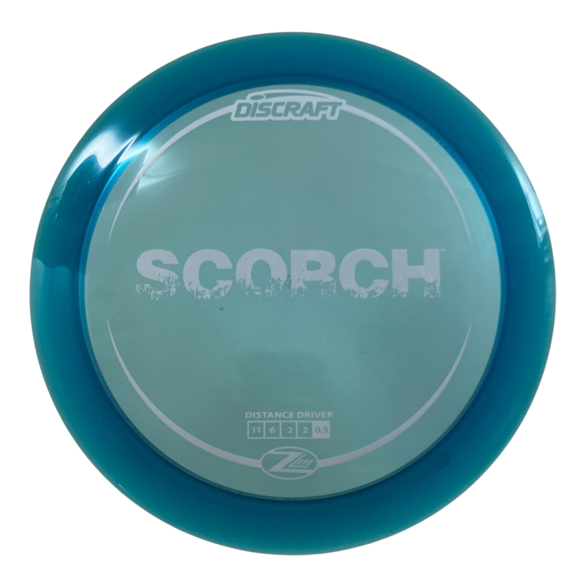Discraft Scorch | Z Lite | Blue/White 160g Disc Golf