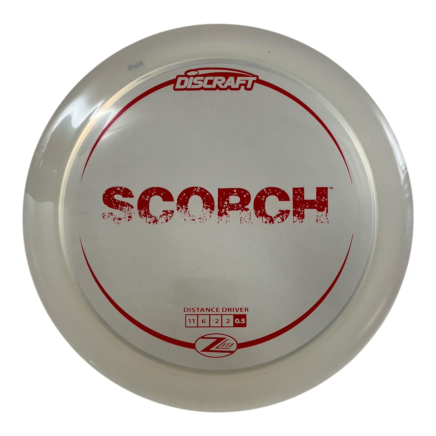 Discraft Scorch | Z Lite | Clear/Red 160g Disc Golf