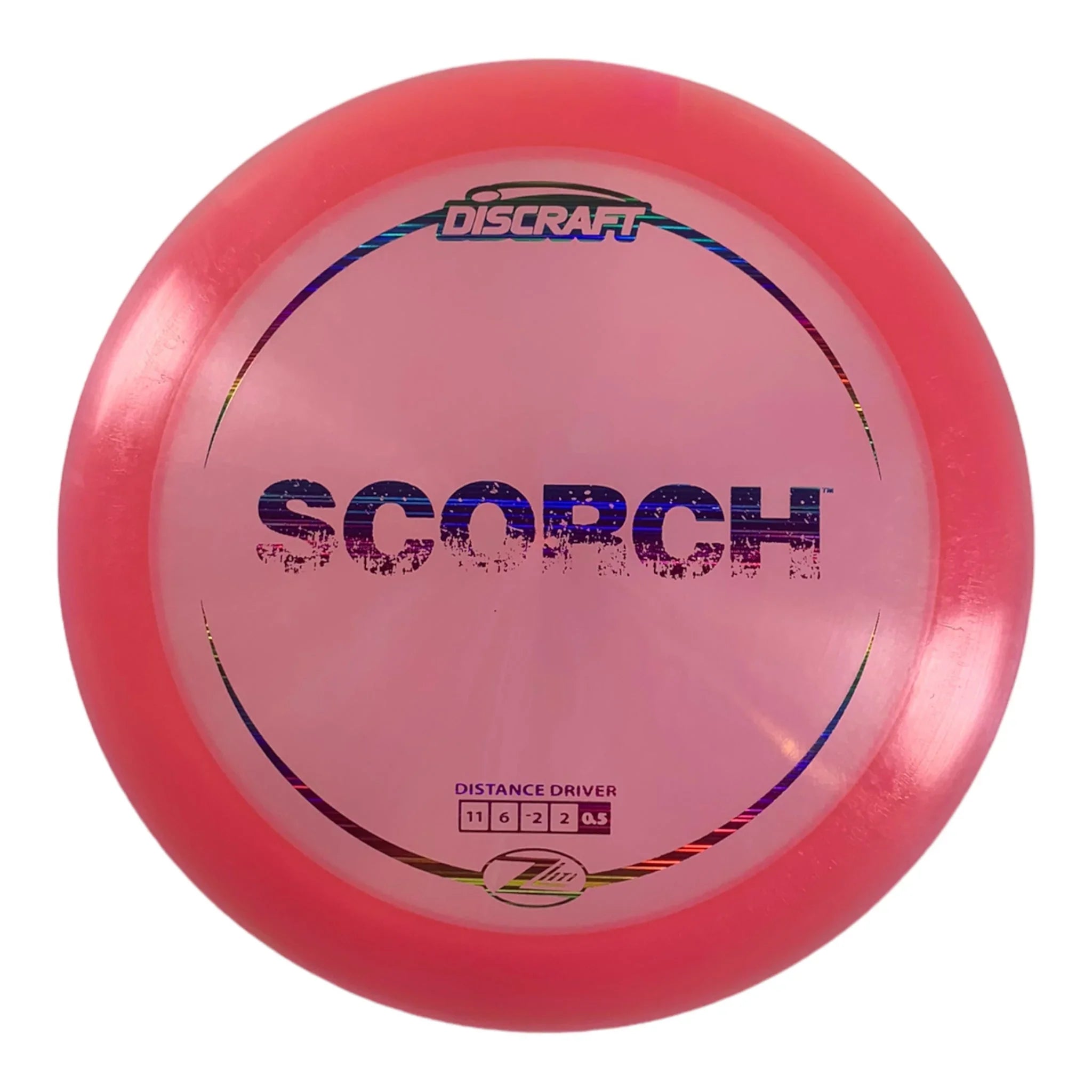 Discraft Scorch | Z Lite | Pink/Rainbow 157g Disc Golf