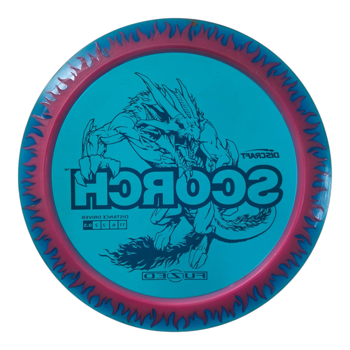 Discraft Scorch - Used Excellent | FuZed | Purple/Green 174g Disc Golf