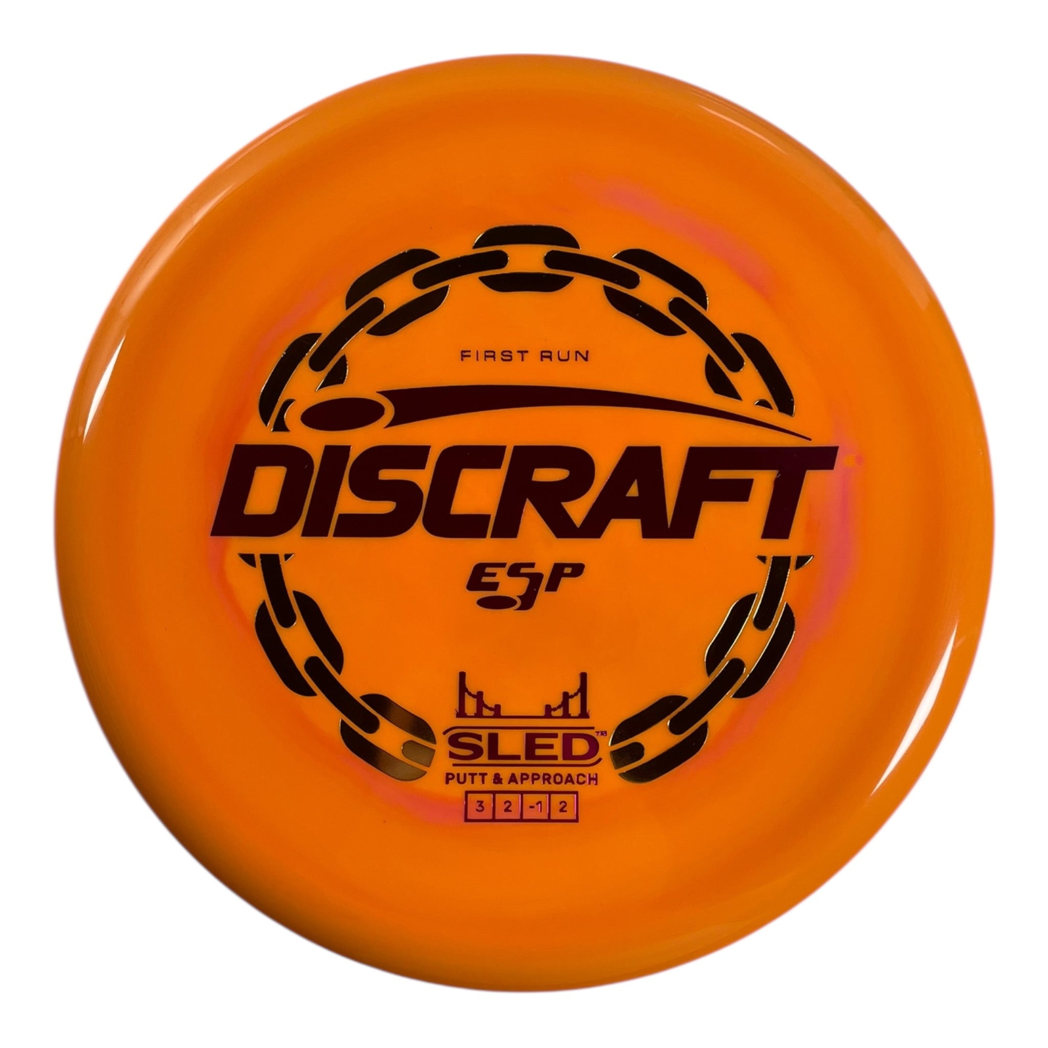 Discraft Sled | ESP | Orange/Pink/Gold 174g (First Run) Disc Golf