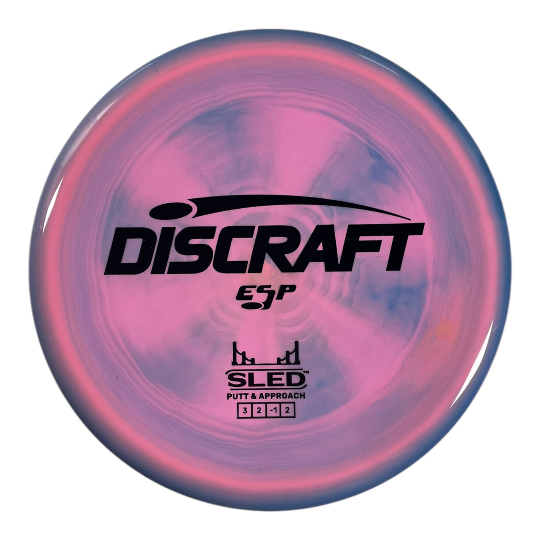 Discraft Sled | ESP | Pink/Black 176g Disc Golf