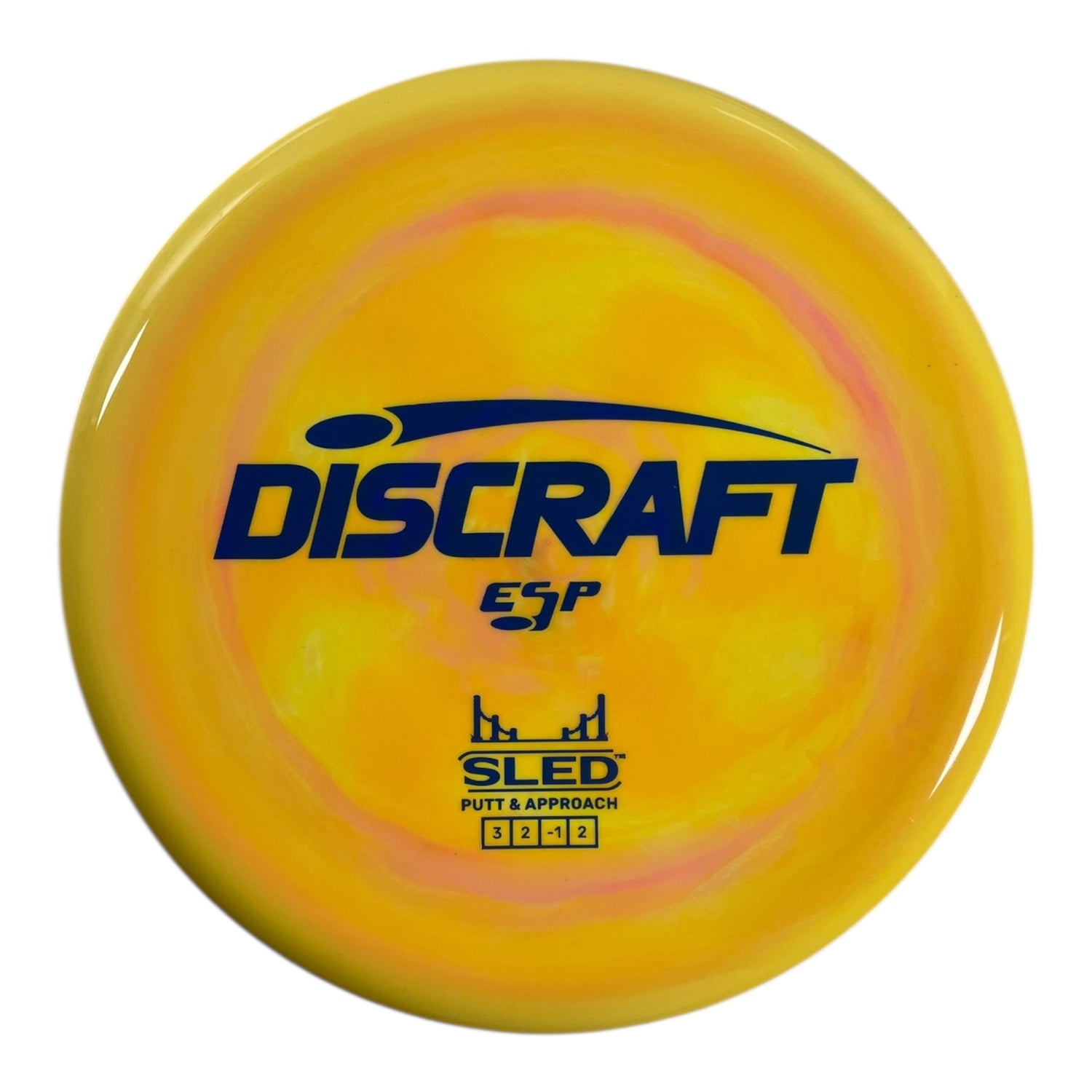 Discraft Sled | ESP | Yellow/Blue 176g Disc Golf